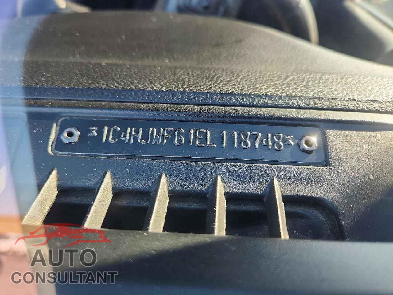 JEEP WRANGLER 2014 - 1C4HJWFG1EL118748