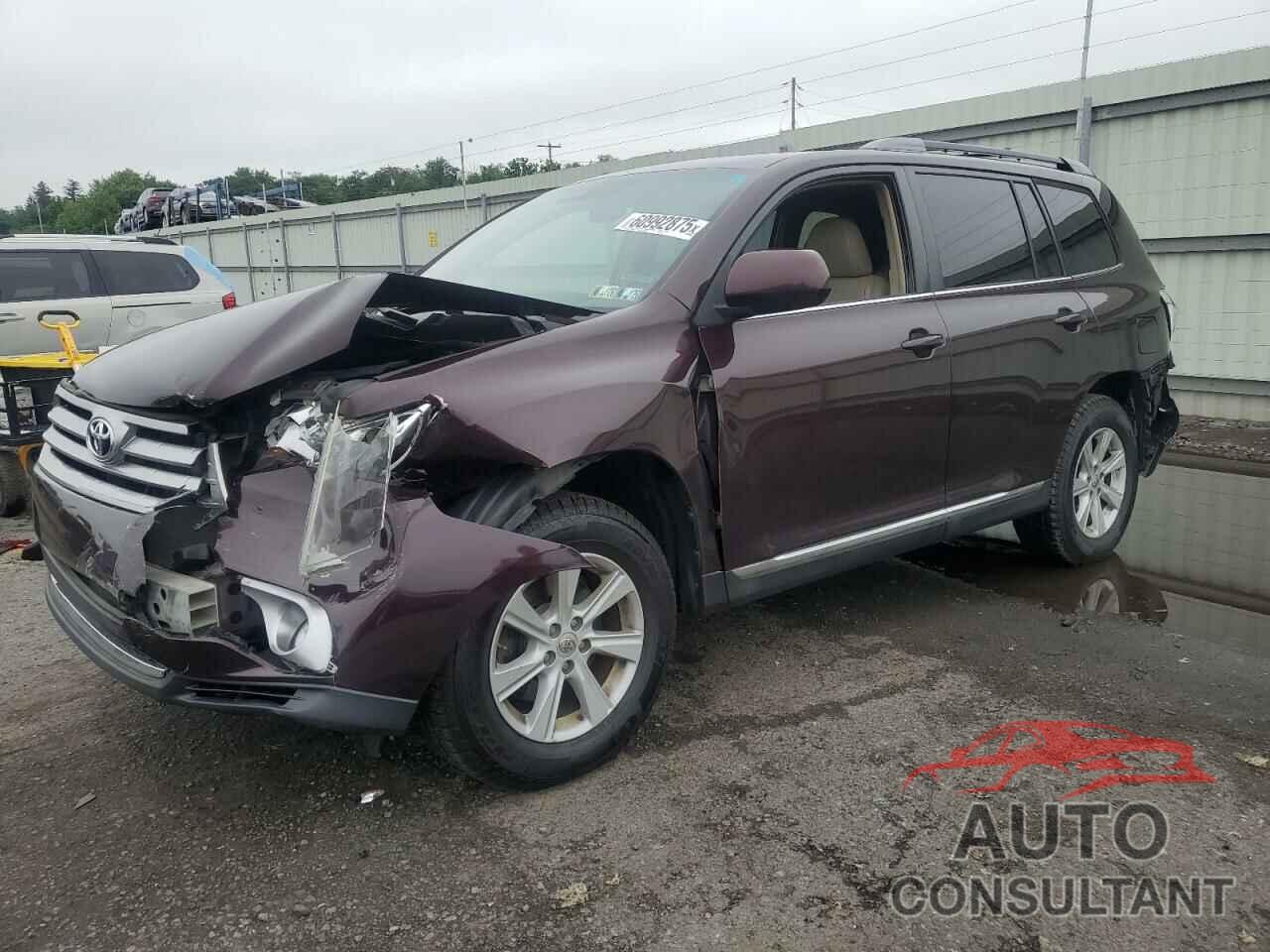 TOYOTA HIGHLANDER 2013 - 5TDBK3EH5DS217890