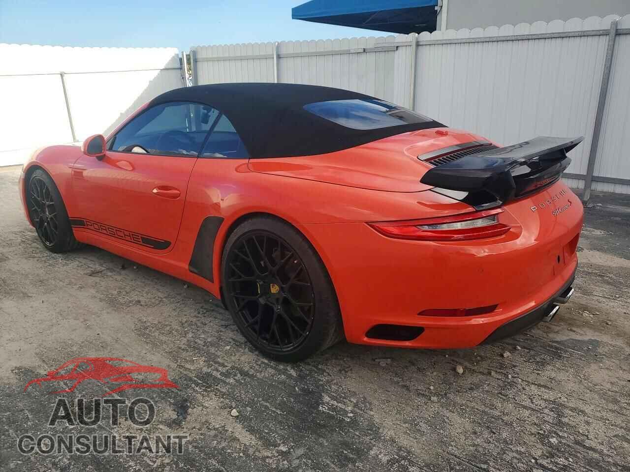 PORSCHE 911 2017 - WP0CA2A97HS142235
