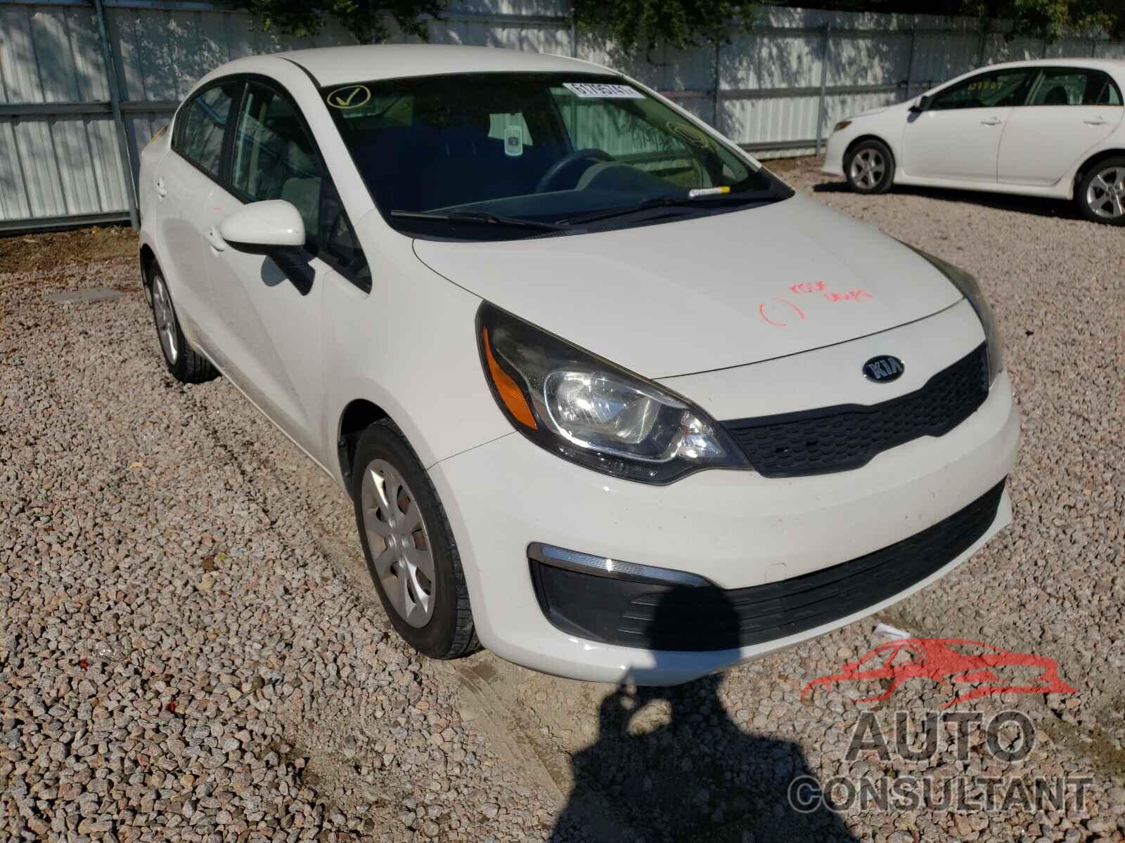 KIA RIO 2016 - KNADM4A34G6554331