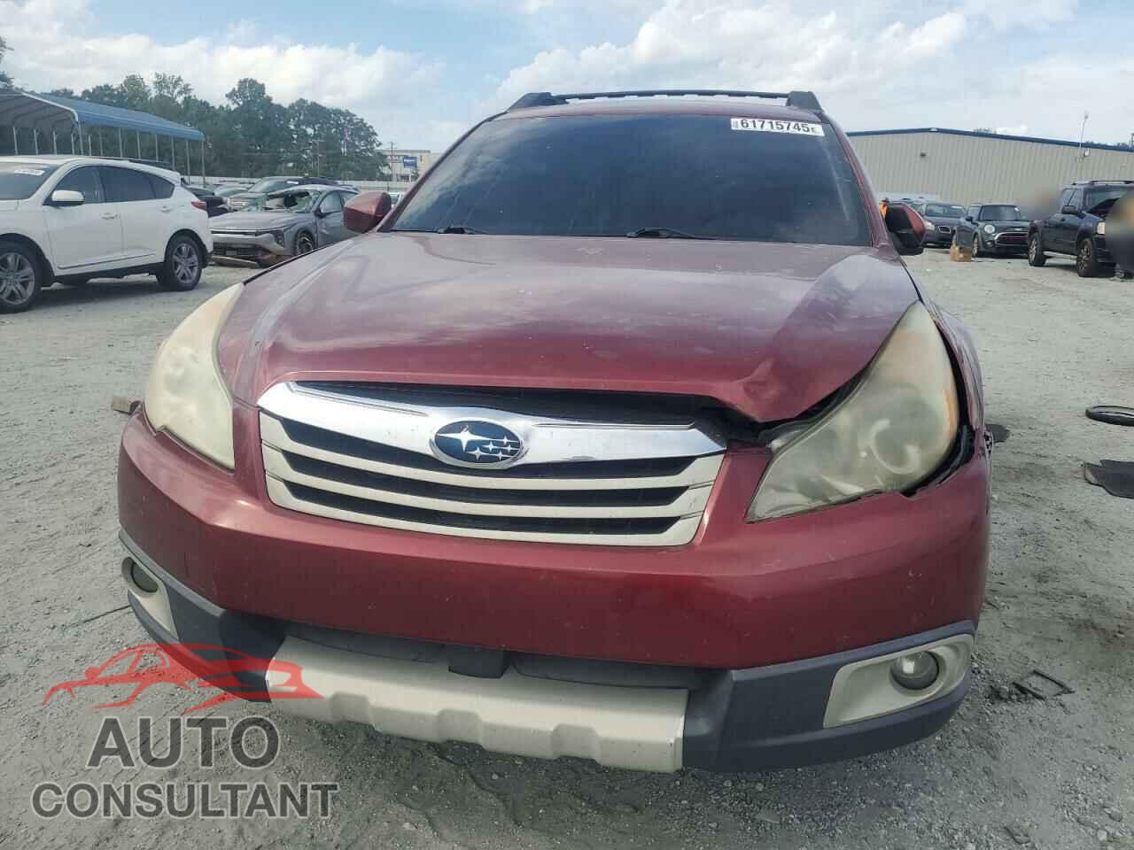 SUBARU OUTBACK 2011 - 4S4BRBLC9B3416464