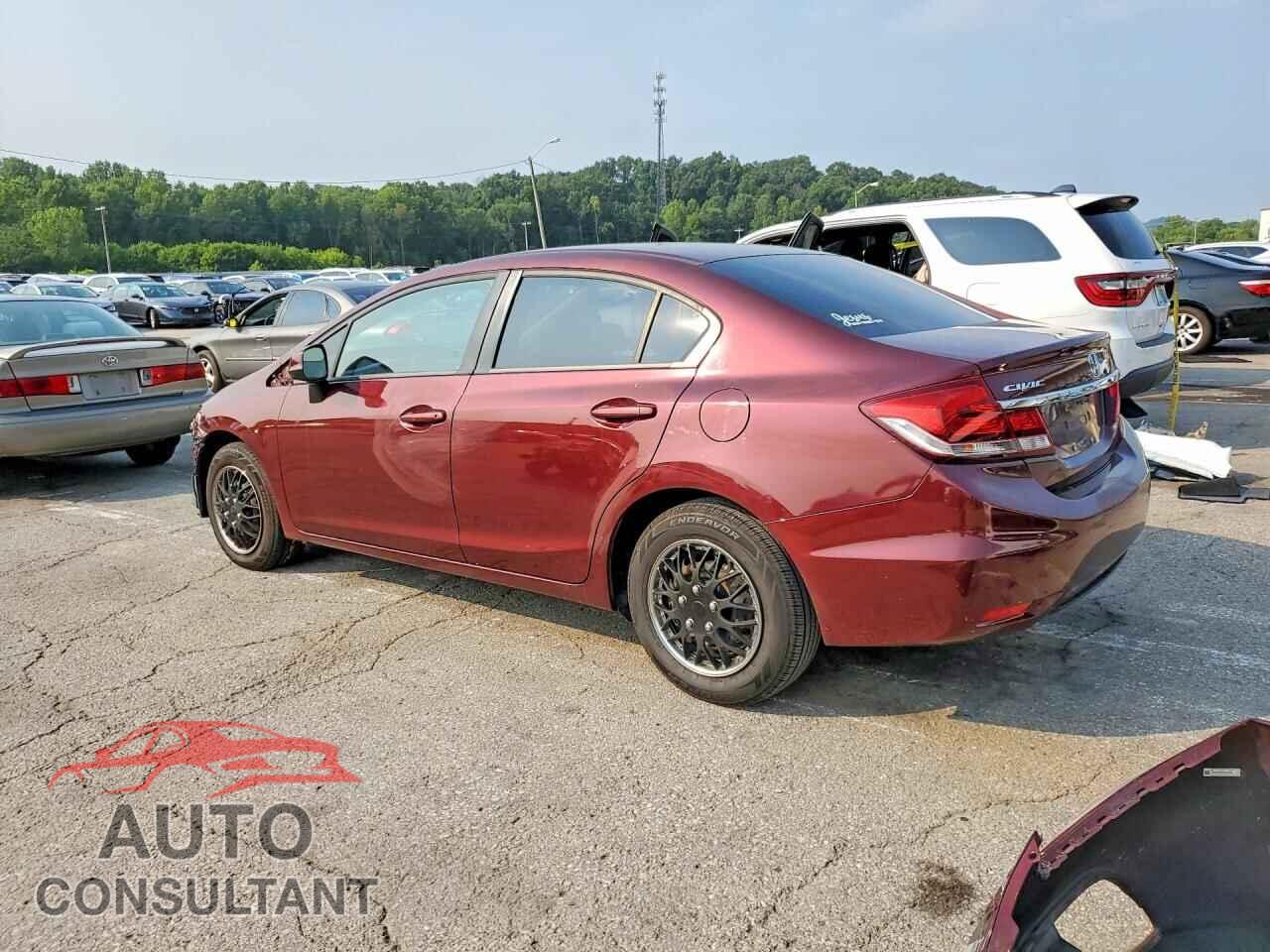 HONDA CIVIC 2013 - 19XFB2F54DE077566
