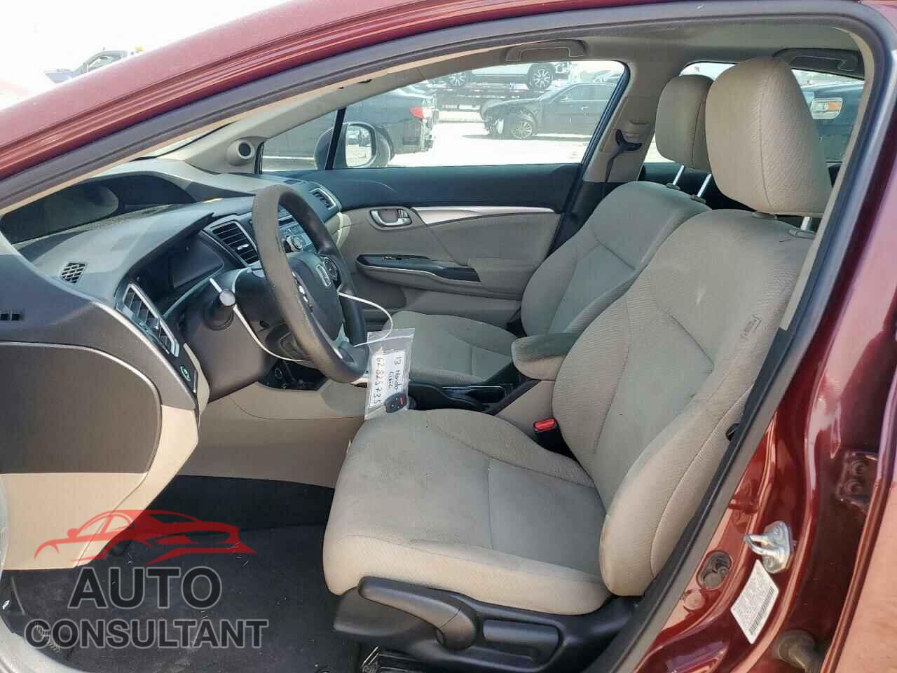 HONDA CIVIC 2013 - 2HGFB2F80DH555577