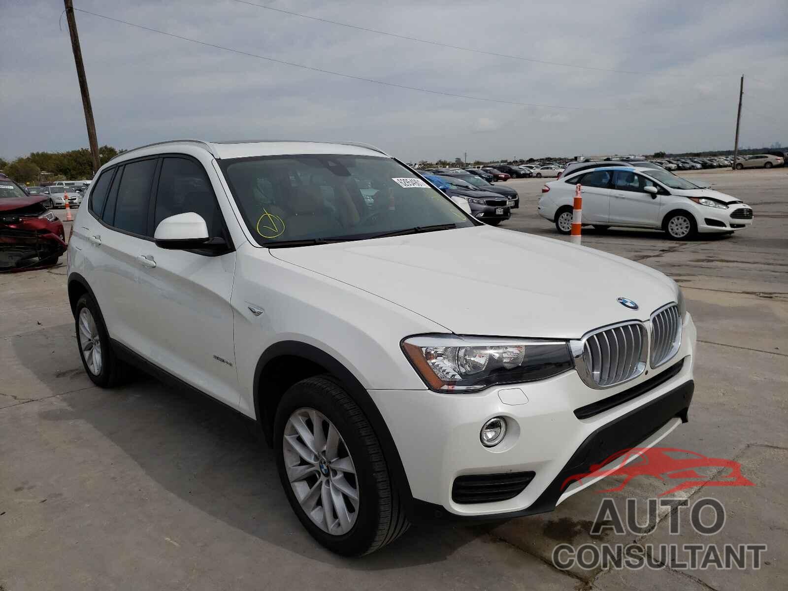 BMW X3 2017 - 5UXWZ7C38H0X42543
