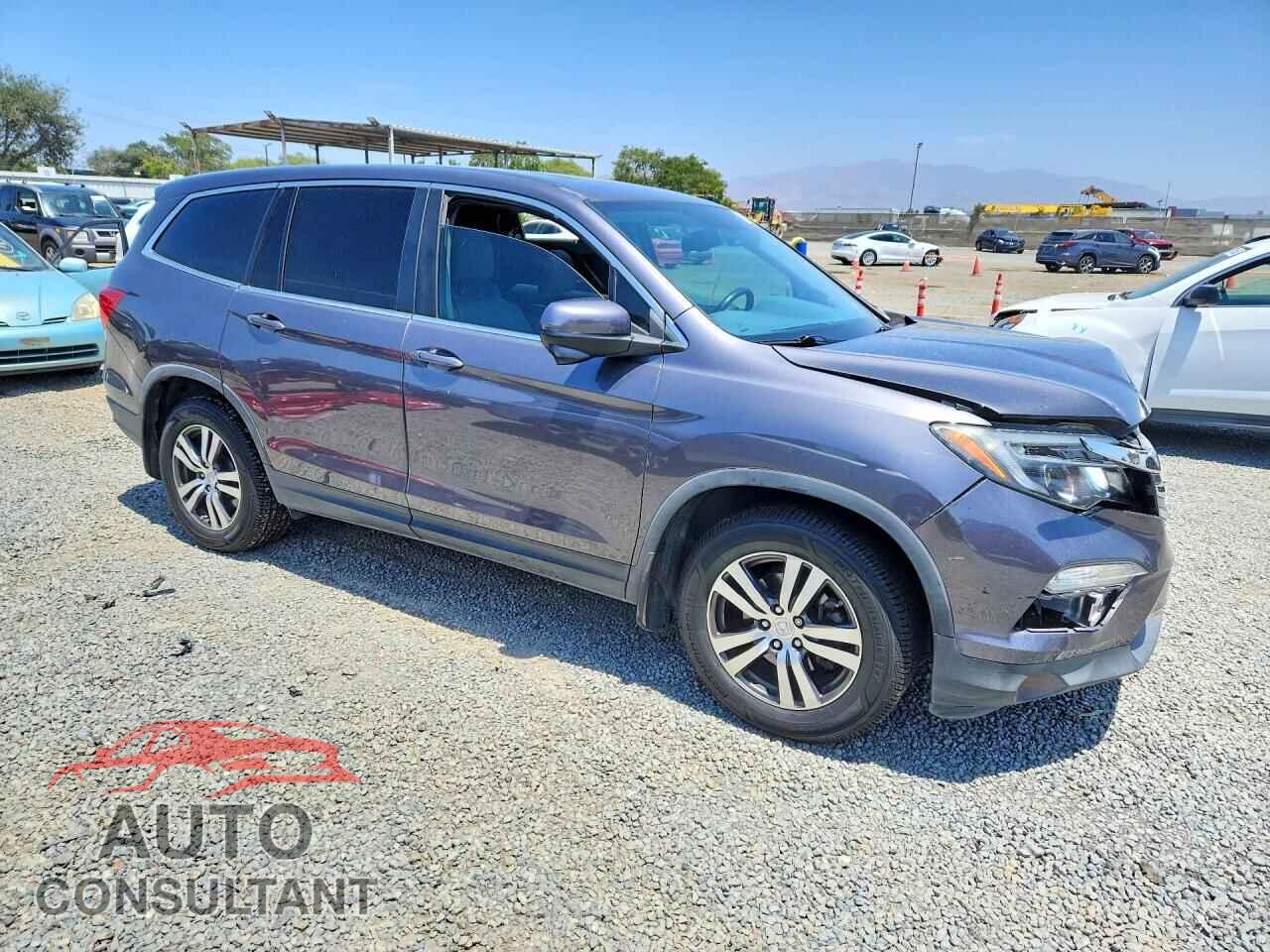 HONDA PILOT 2017 - 5FNYF5H79HB033091