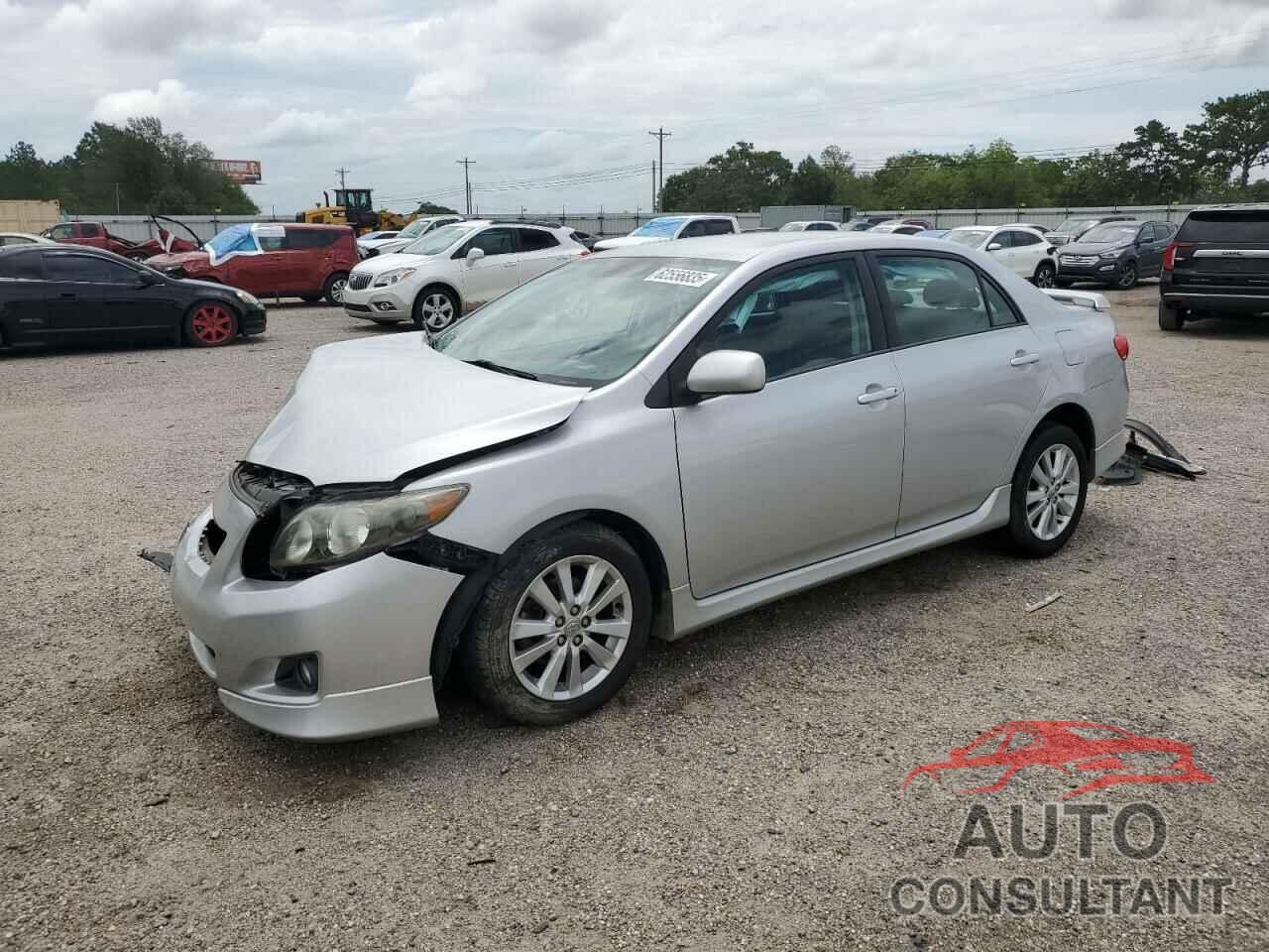 TOYOTA COROLLA 2009 - 2T1BU40E39C116277