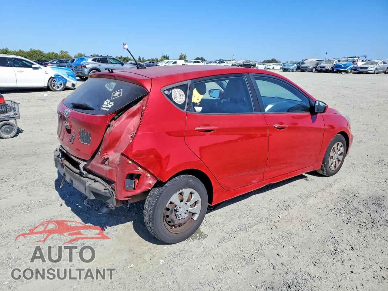 HYUNDAI ACCENT 2015 - KMHCT5AE1FU219896