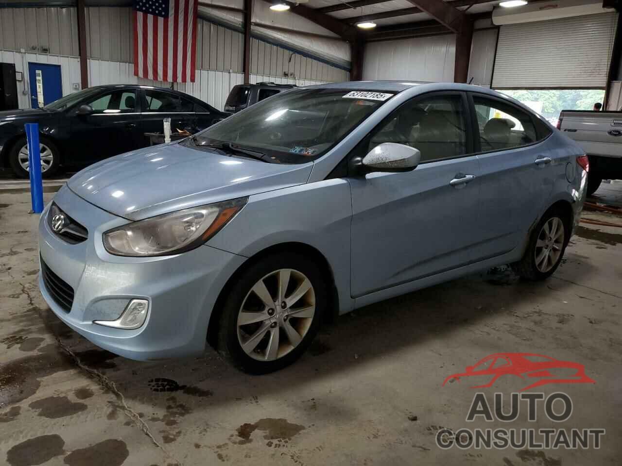 HYUNDAI ACCENT 2013 - KMHCU4AE8DU319384
