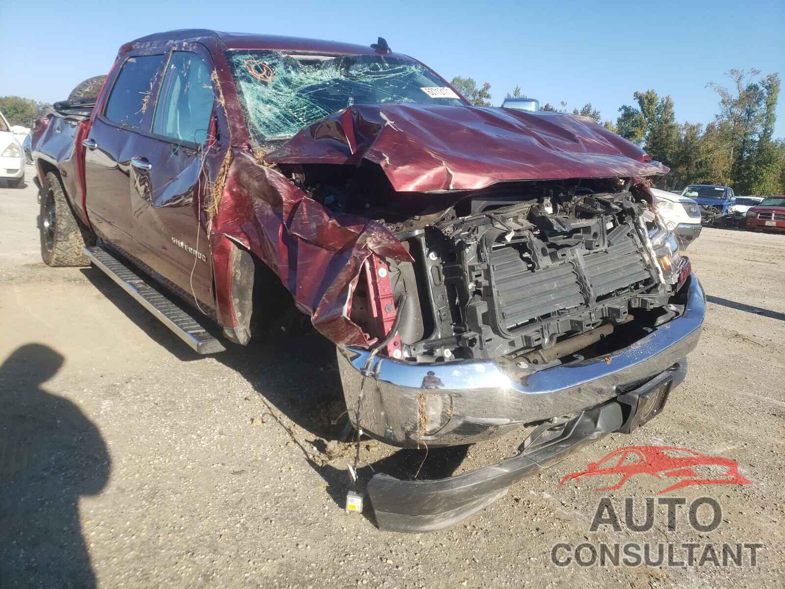 CHEVROLET SILVERADO 2017 - 3GCUKREC1HG128712