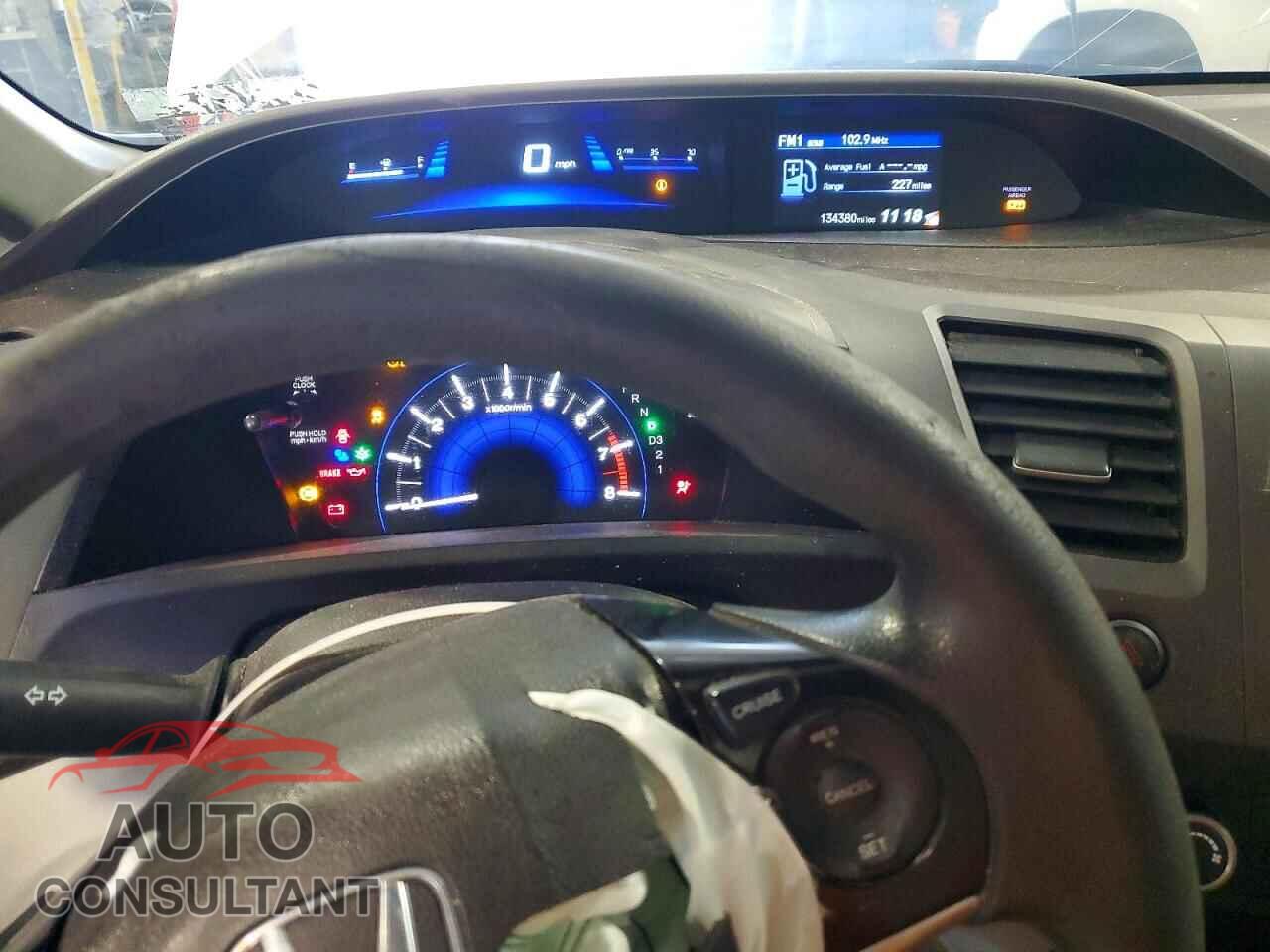 HONDA CIVIC 2012 - 19XFB2F53CE343707