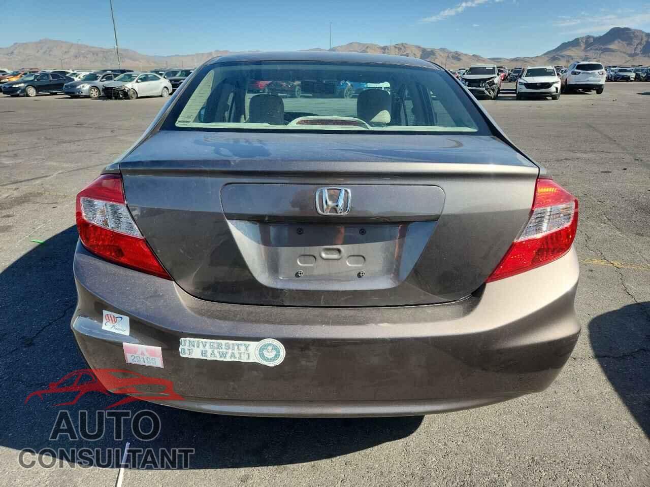 HONDA CIVIC 2012 - 2HGFB2F5XCH551539