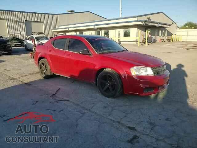 DODGE AVENGER 2013 - 1C3CDZAG7DN531324