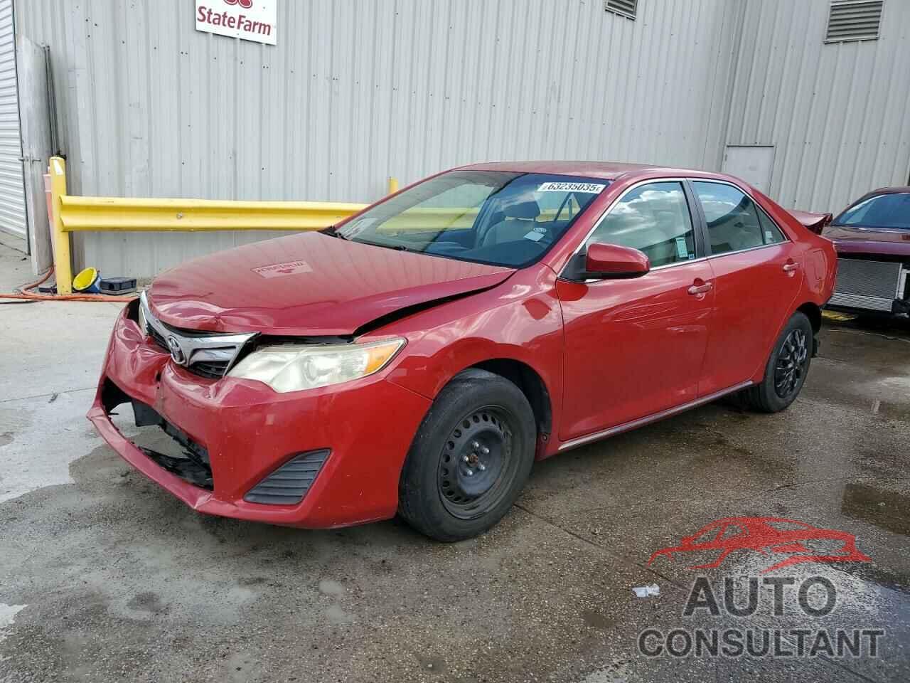 TOYOTA CAMRY 2012 - 4T4BF1FK8CR183264