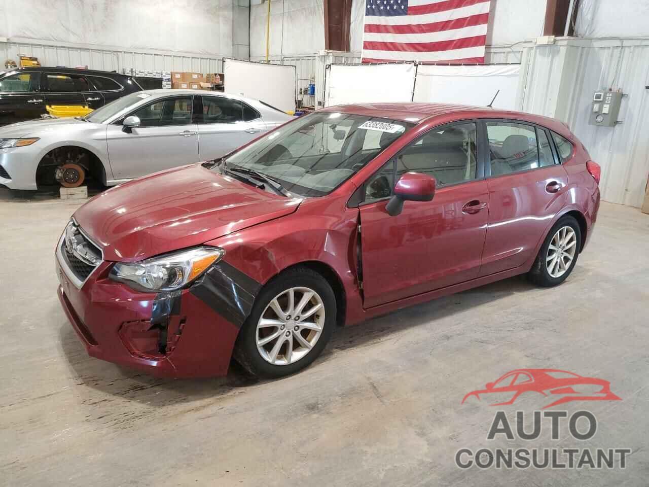 SUBARU IMPREZA 2014 - JF1GPAB63EH322437