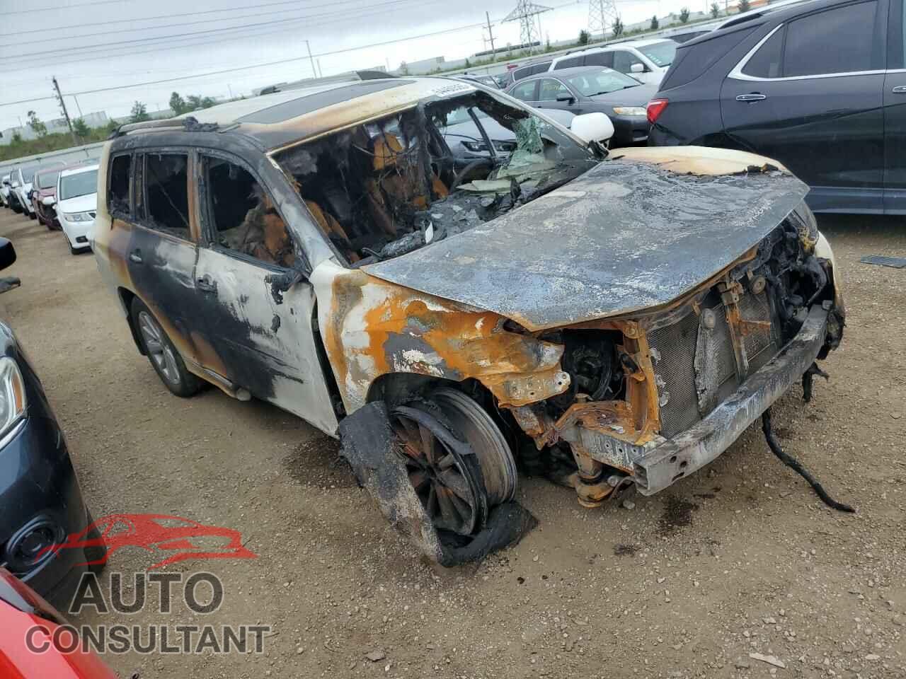 TOYOTA HIGHLANDER 2013 - JTEDC3EH5D2018475