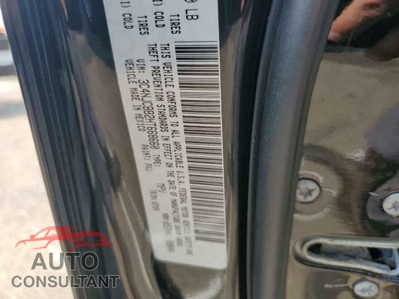 JEEP COMPASS 2017 - 3C4NJCBB2HT668660