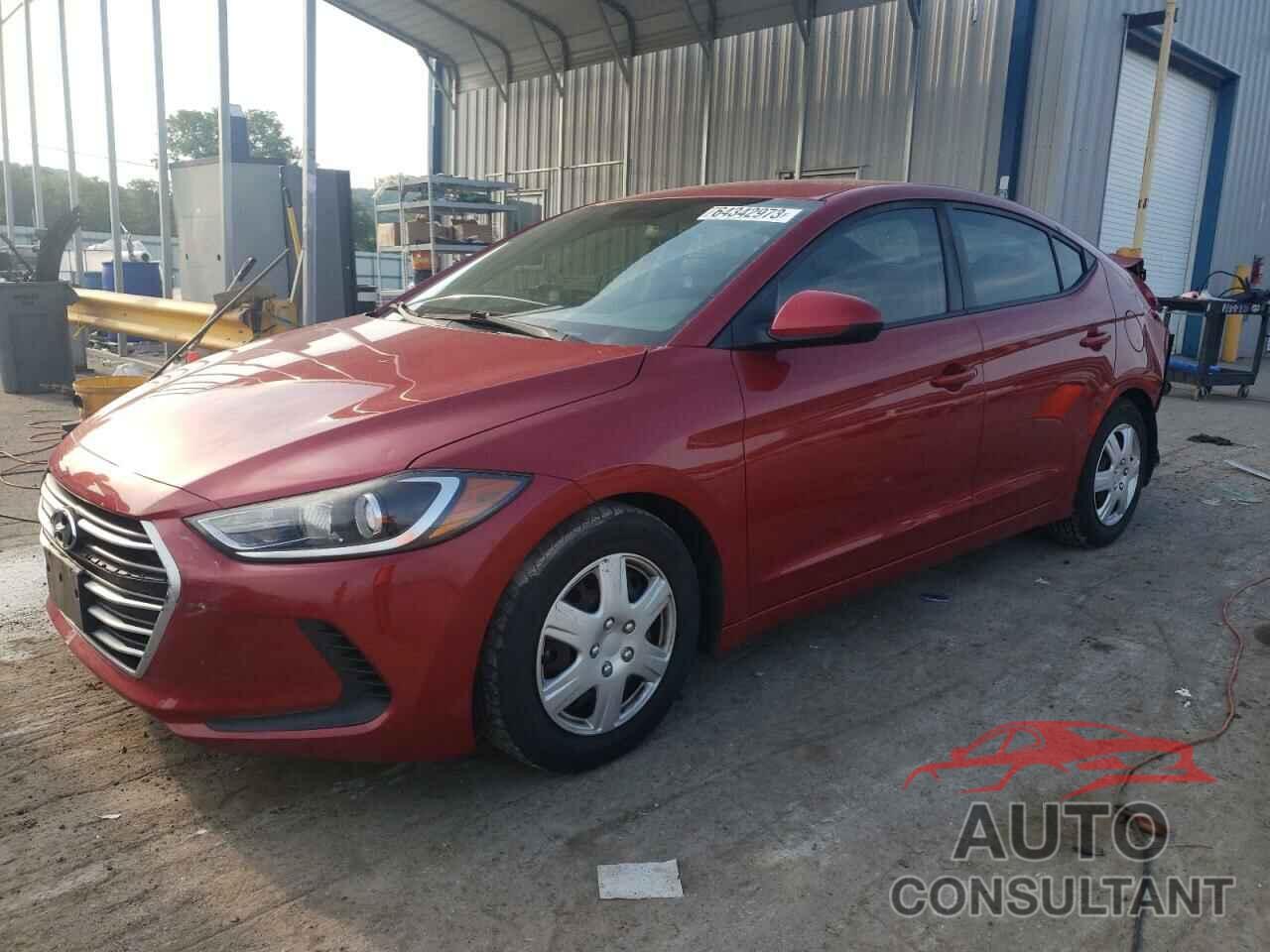 HYUNDAI ELANTRA 2017 - 5NPD74LF4HH207994