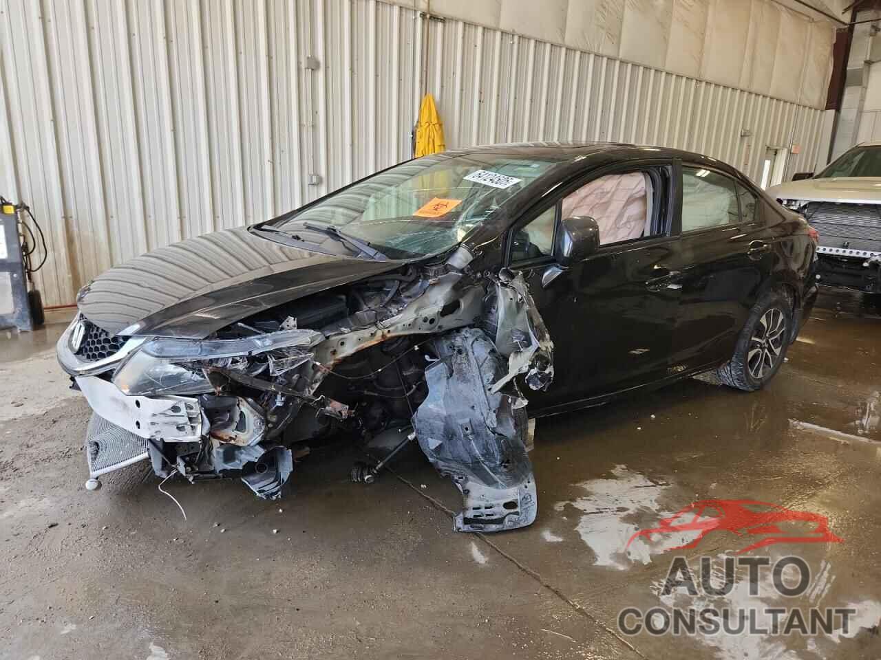 HONDA CIVIC 2013 - 19XFB2F95DE070502