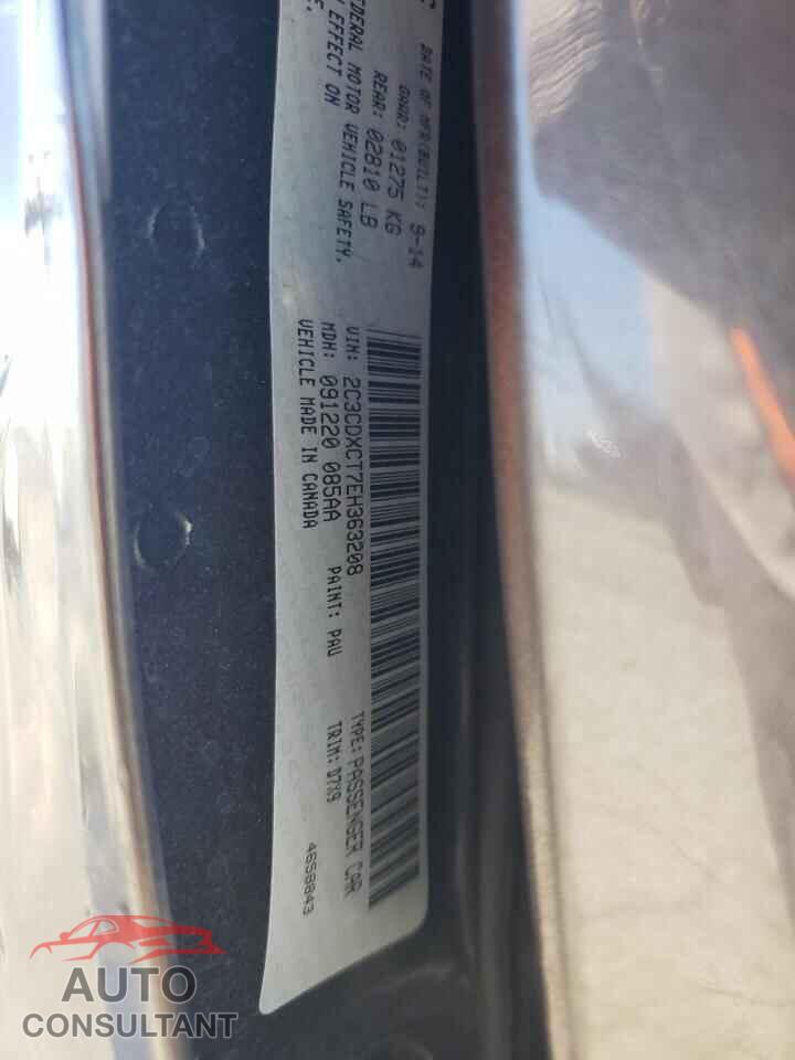 DODGE CHARGER 2014 - 2C3CDXCT7EH363208
