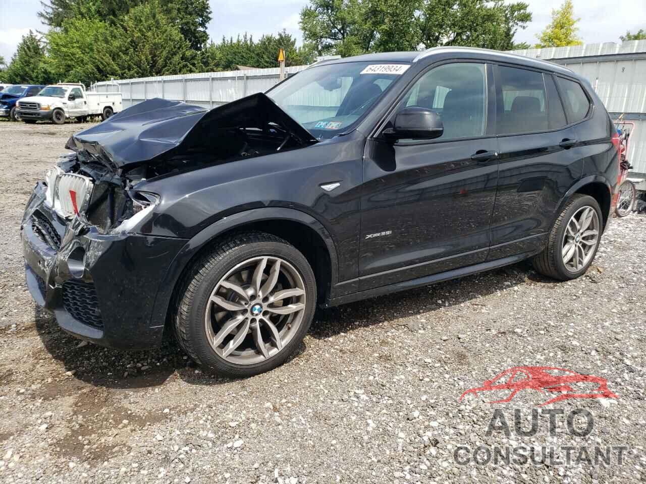 BMW X3 2016 - 5UXWX7C5XG0S16291