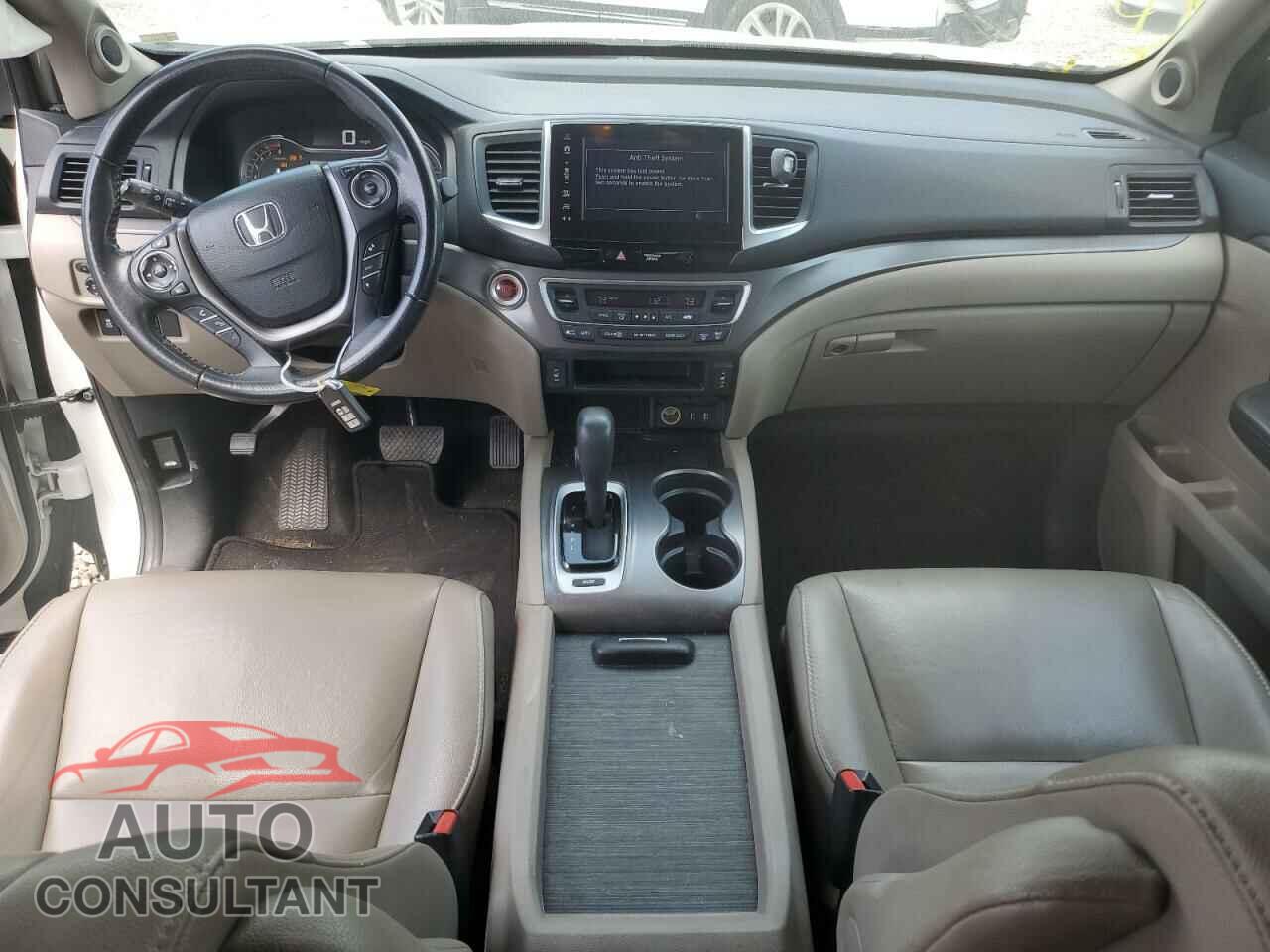 HONDA PILOT 2017 - 5FNYF5H76HB044257