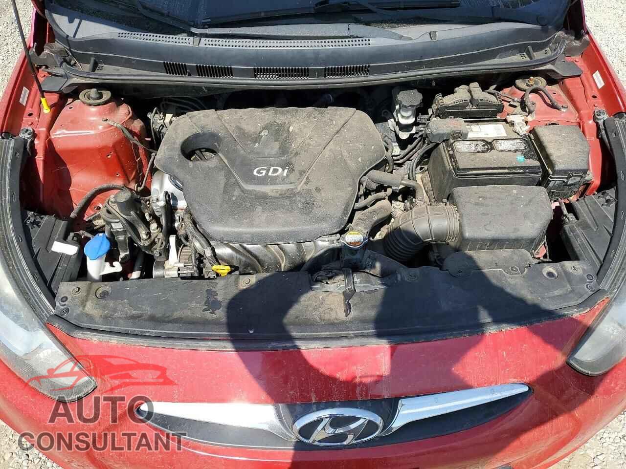 HYUNDAI ACCENT 2012 - KMHCU4AE3CU057109