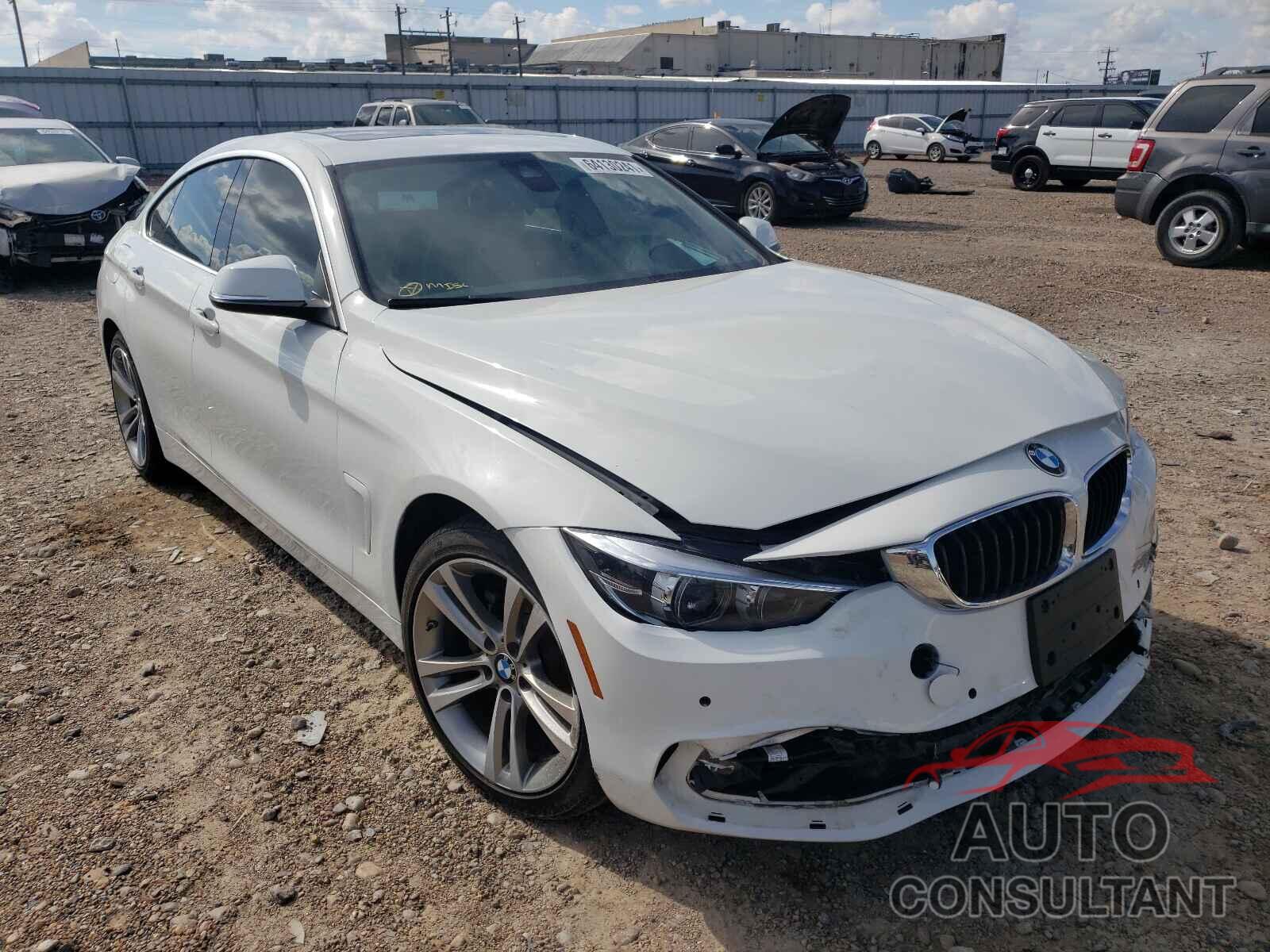 BMW 4 SERIES 2018 - WBA4J1C59JBG78795