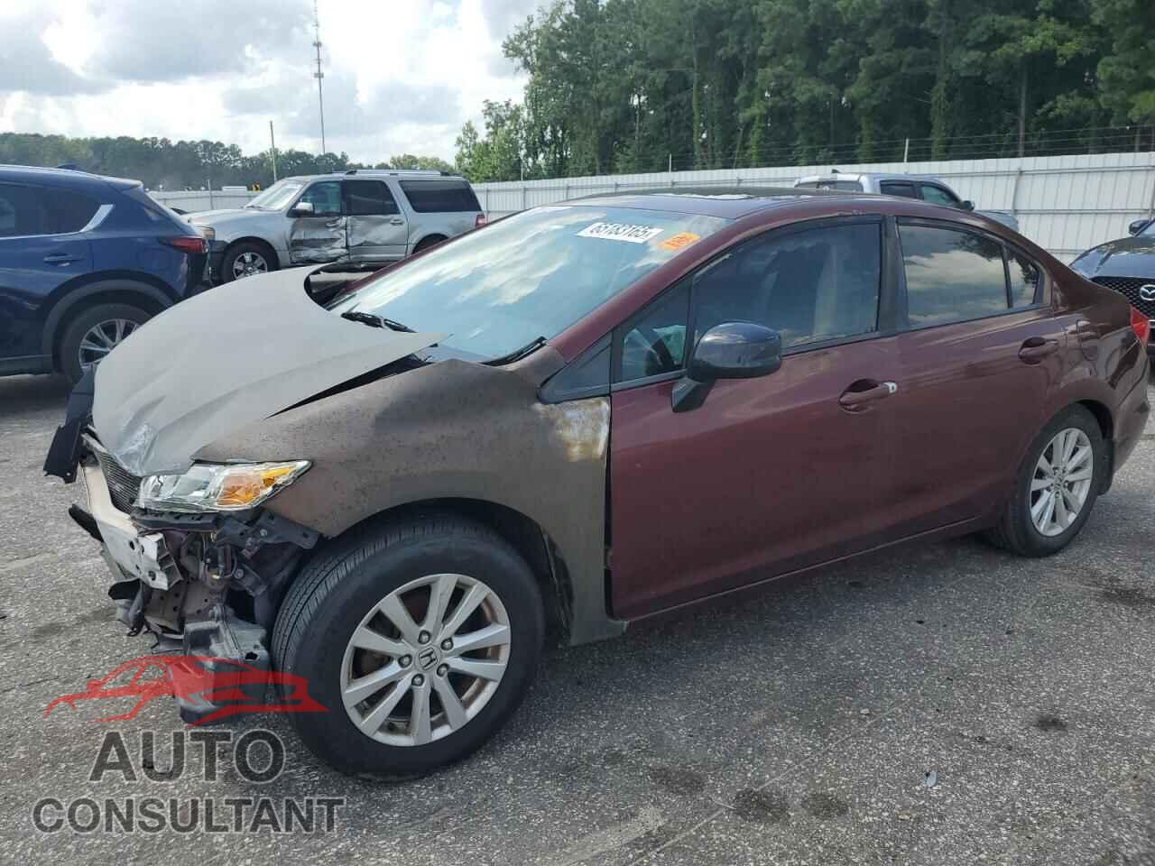 HONDA CIVIC 2012 - 19XFB2F81CE036742