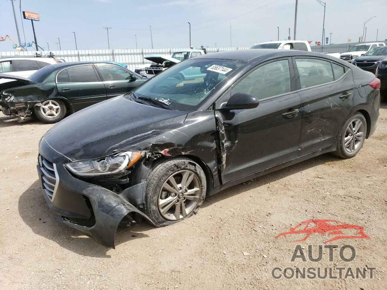 HYUNDAI ELANTRA 2018 - KMHD84LF4JU708758