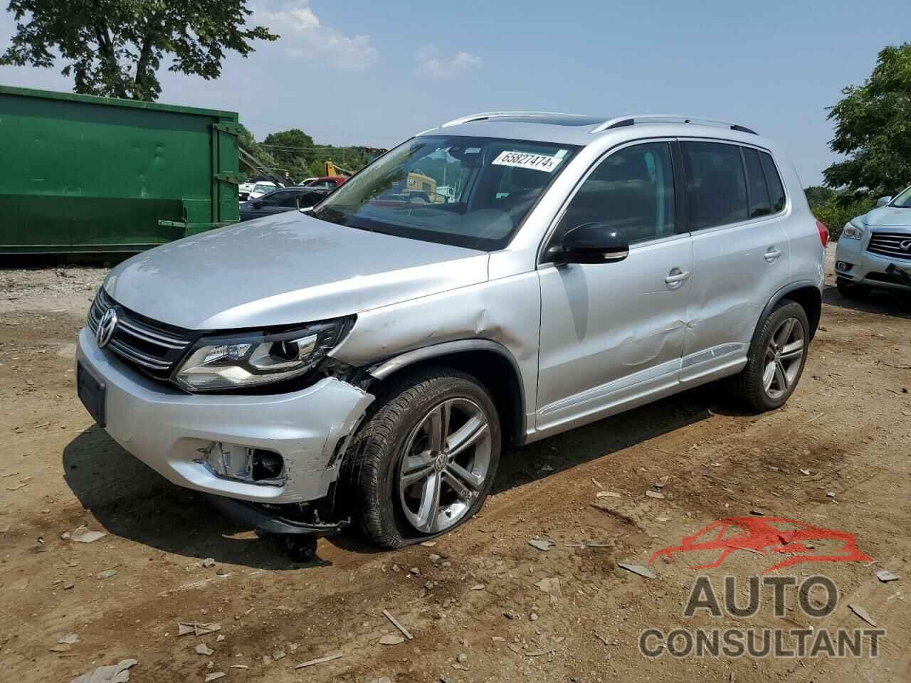 VOLKSWAGEN TIGUAN 2017 - WVGUV7AX4HK022716