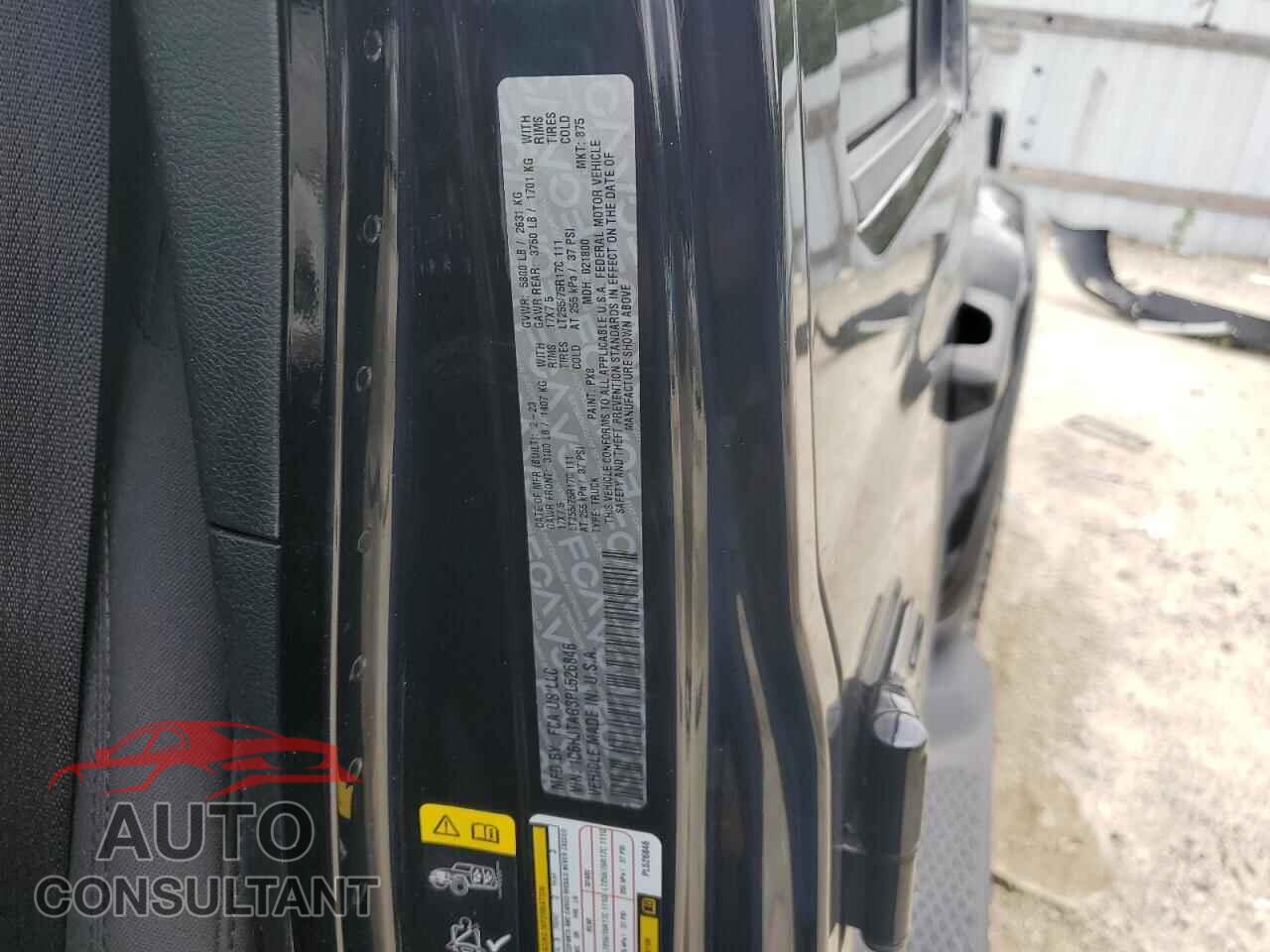 JEEP GLADIATOR 2023 - 1C6HJTAG3PL526846
