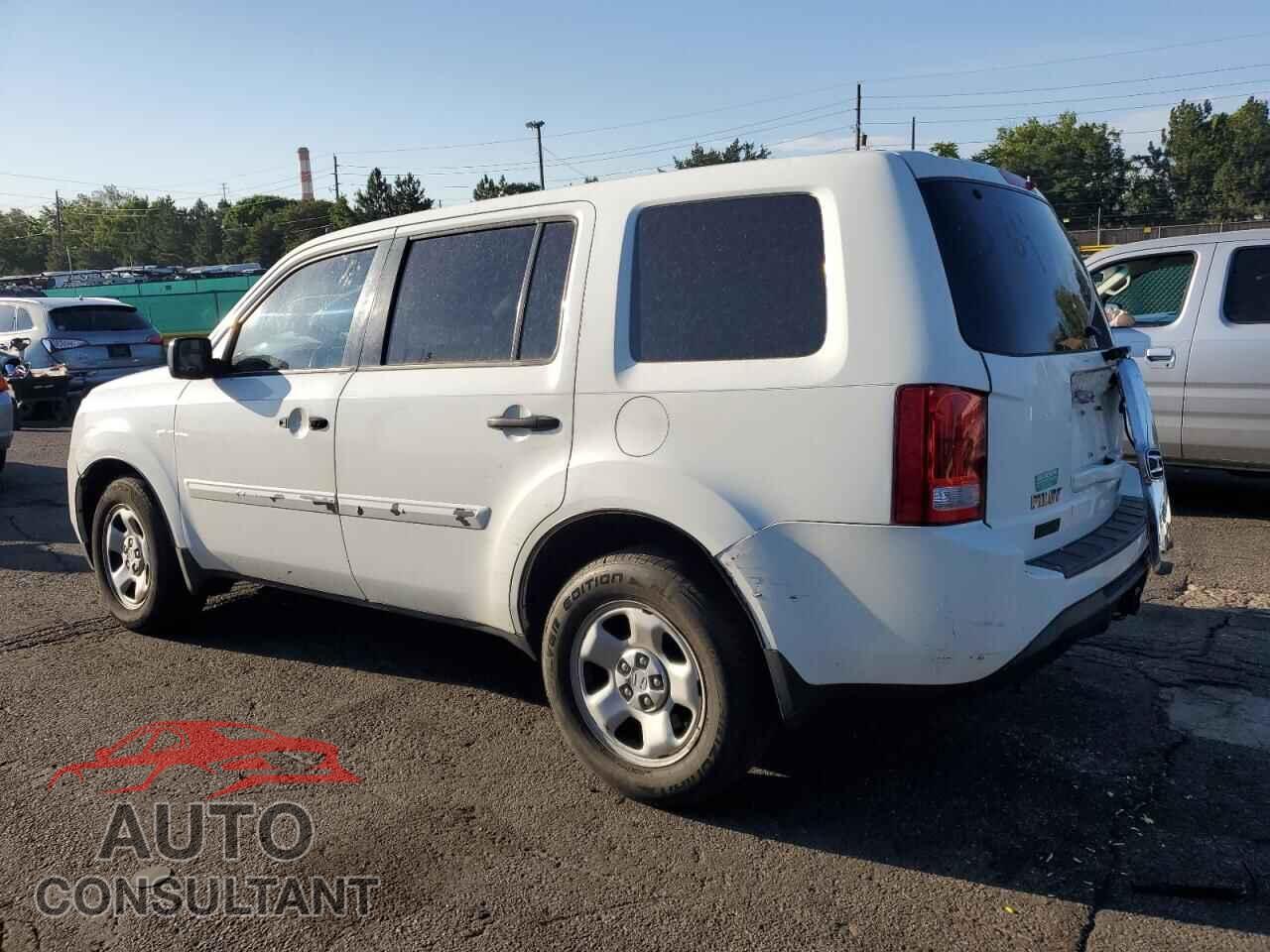 HONDA PILOT 2012 - 5FNYF3H25CB013017