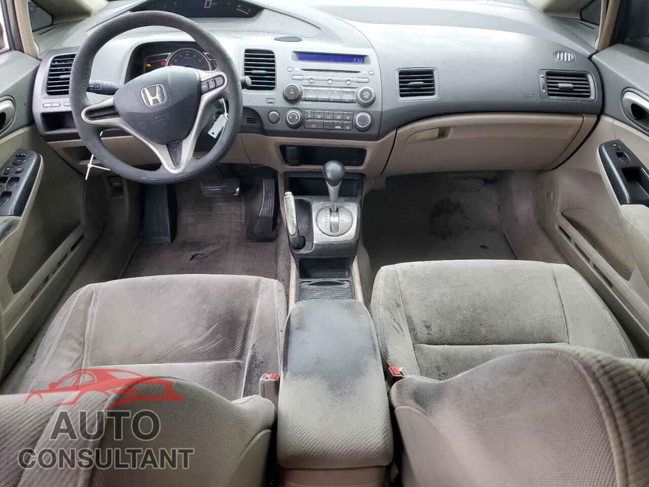 HONDA CIVIC 2009 - 19XFA16599E017402