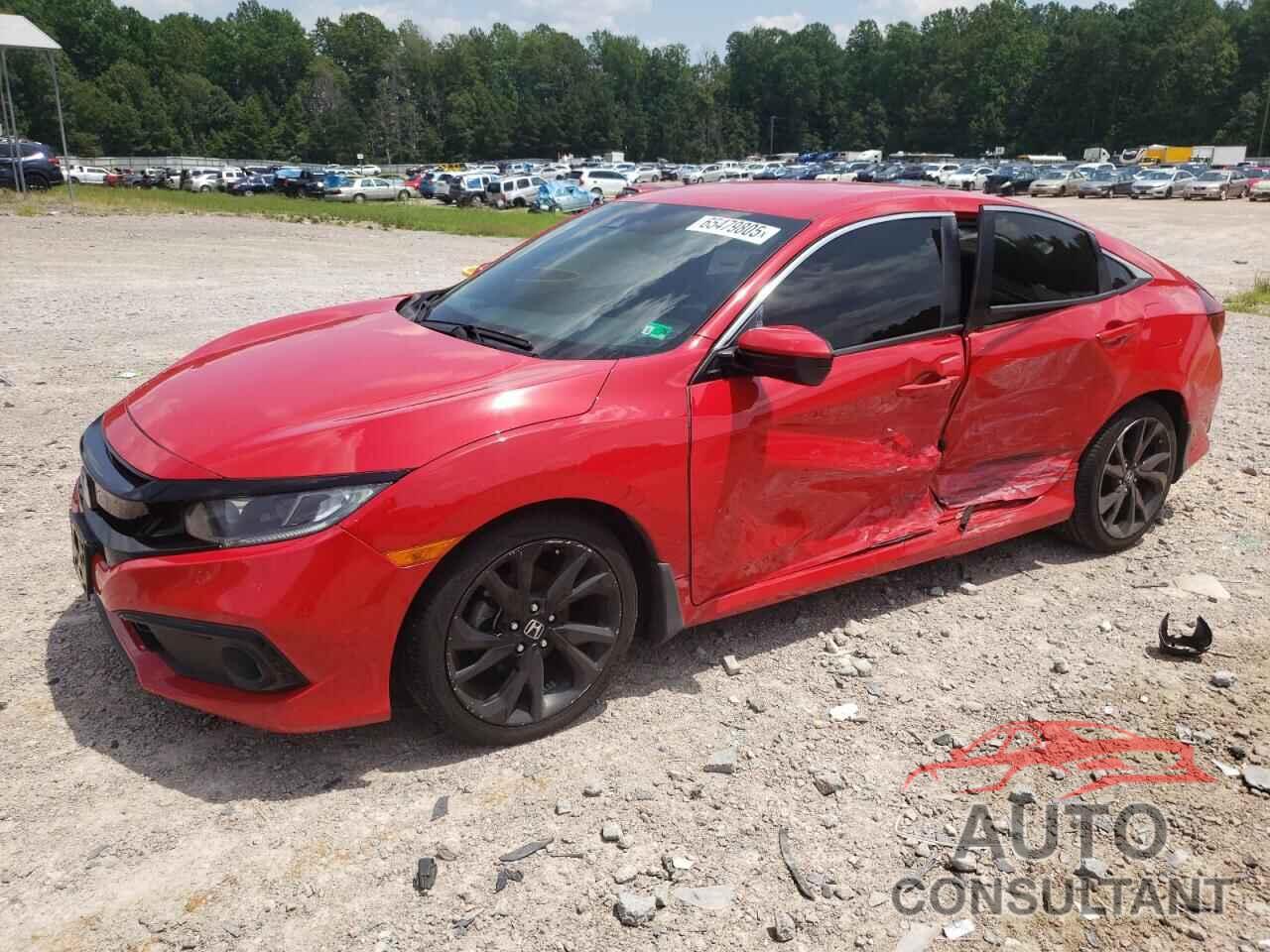 HONDA CIVIC 2019 - 2HGFC2F8XKH572235