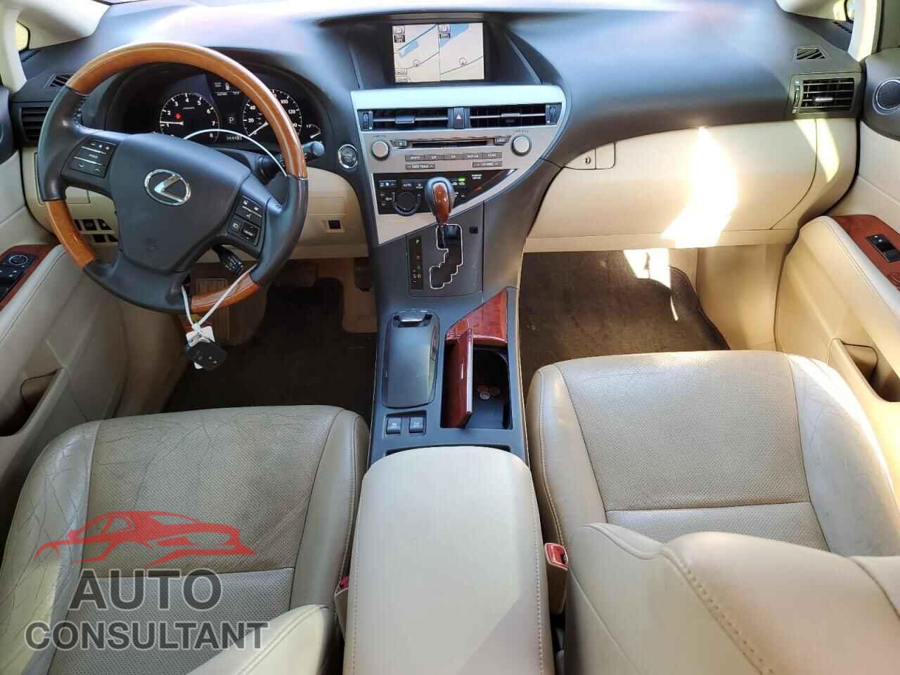 LEXUS RX350 2011 - 2T2BK1BA7BC098446