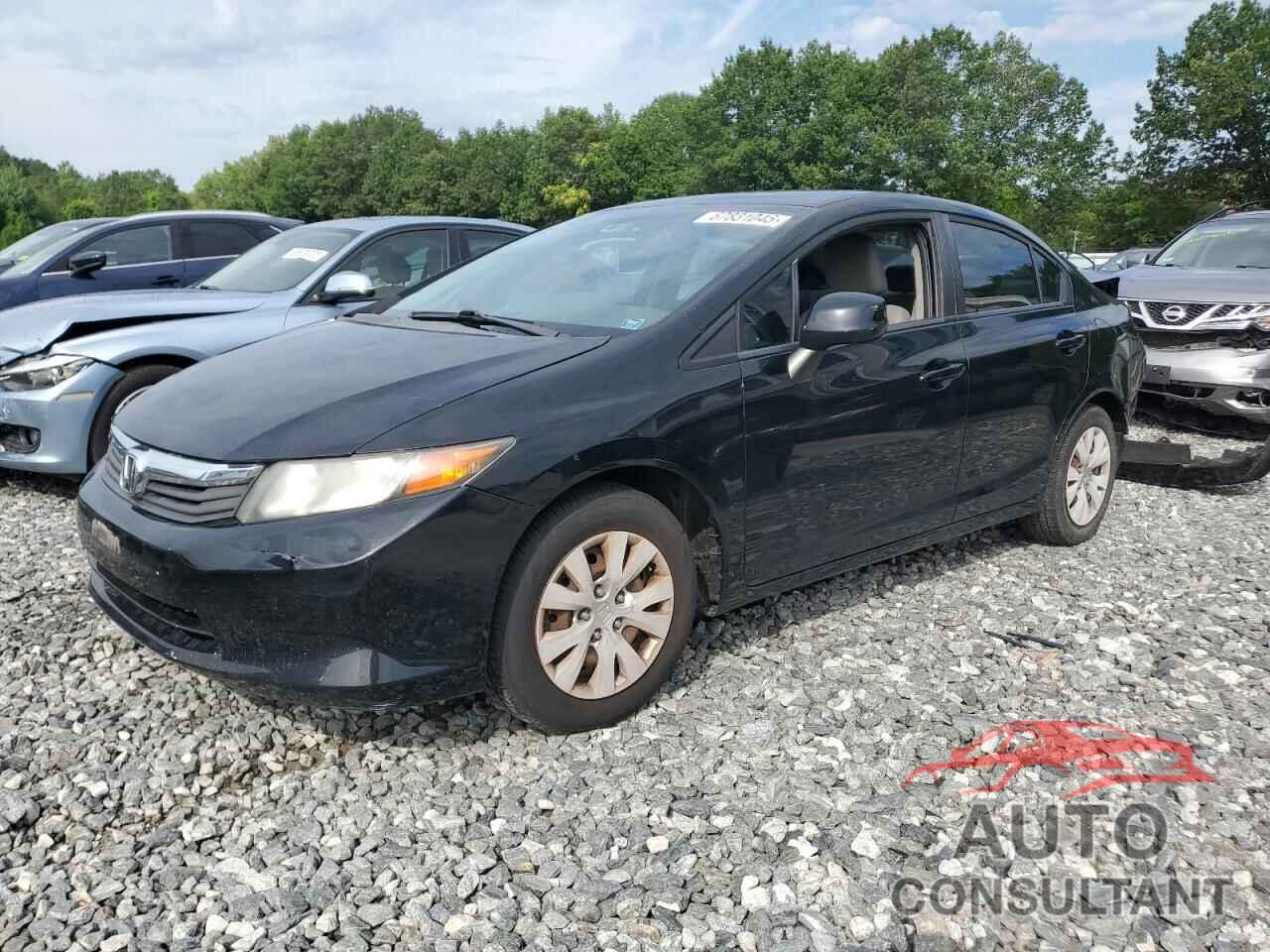 HONDA CIVIC 2012 - 19XFB2F57CE101146