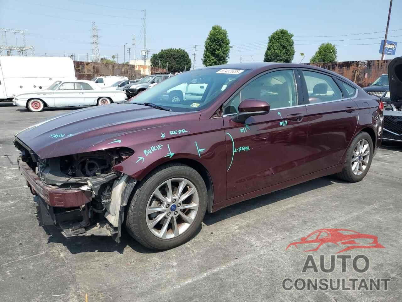 FORD FUSION 2017 - 3FA6P0H75HR339068