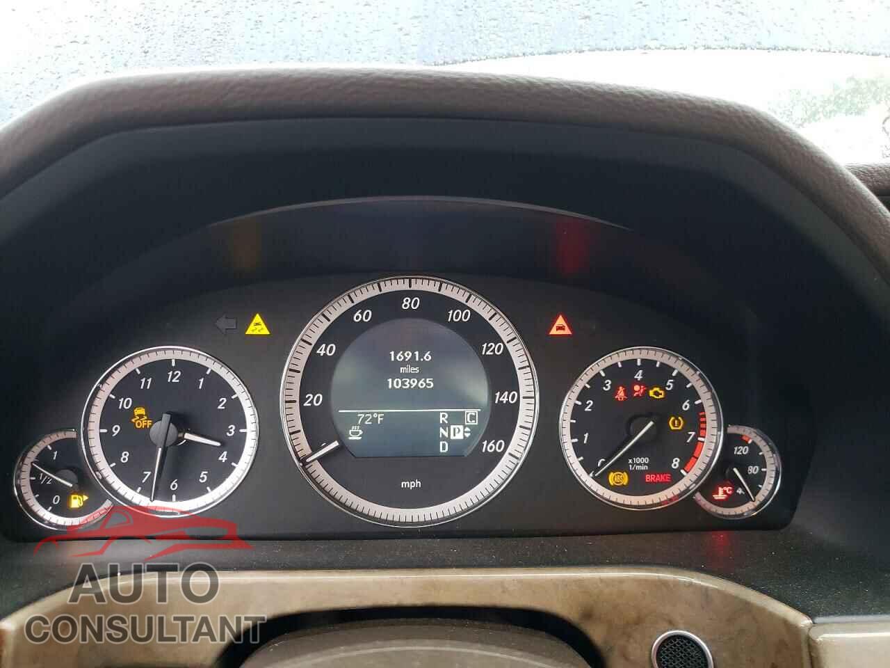 MERCEDES-BENZ E-CLASS 2011 - WDDHH8HB5BA259263