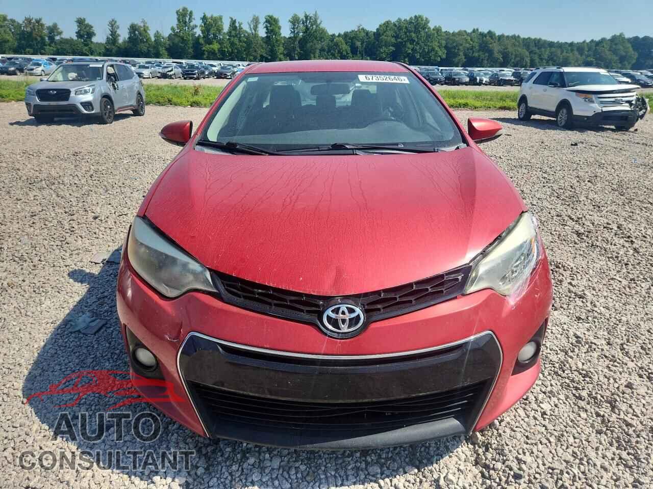 TOYOTA COROLLA 2014 - 2T1BURHE5EC187735