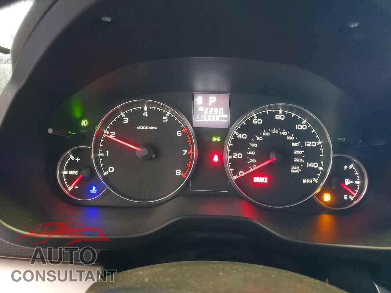 SUBARU OUTBACK 2013 - 4S4BRBAC5D3267184
