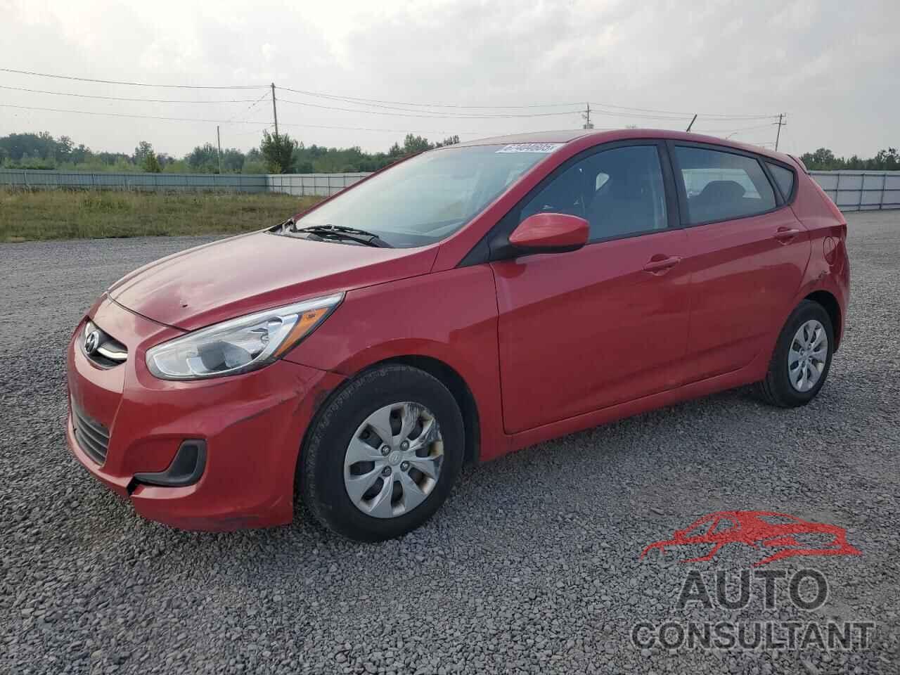 HYUNDAI ACCENT 2016 - KMHCT5AE9GU244997