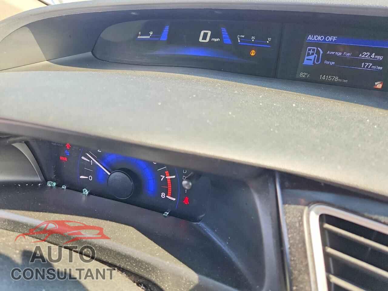 HONDA CIVIC 2013 - 19XFB2F54DE086316