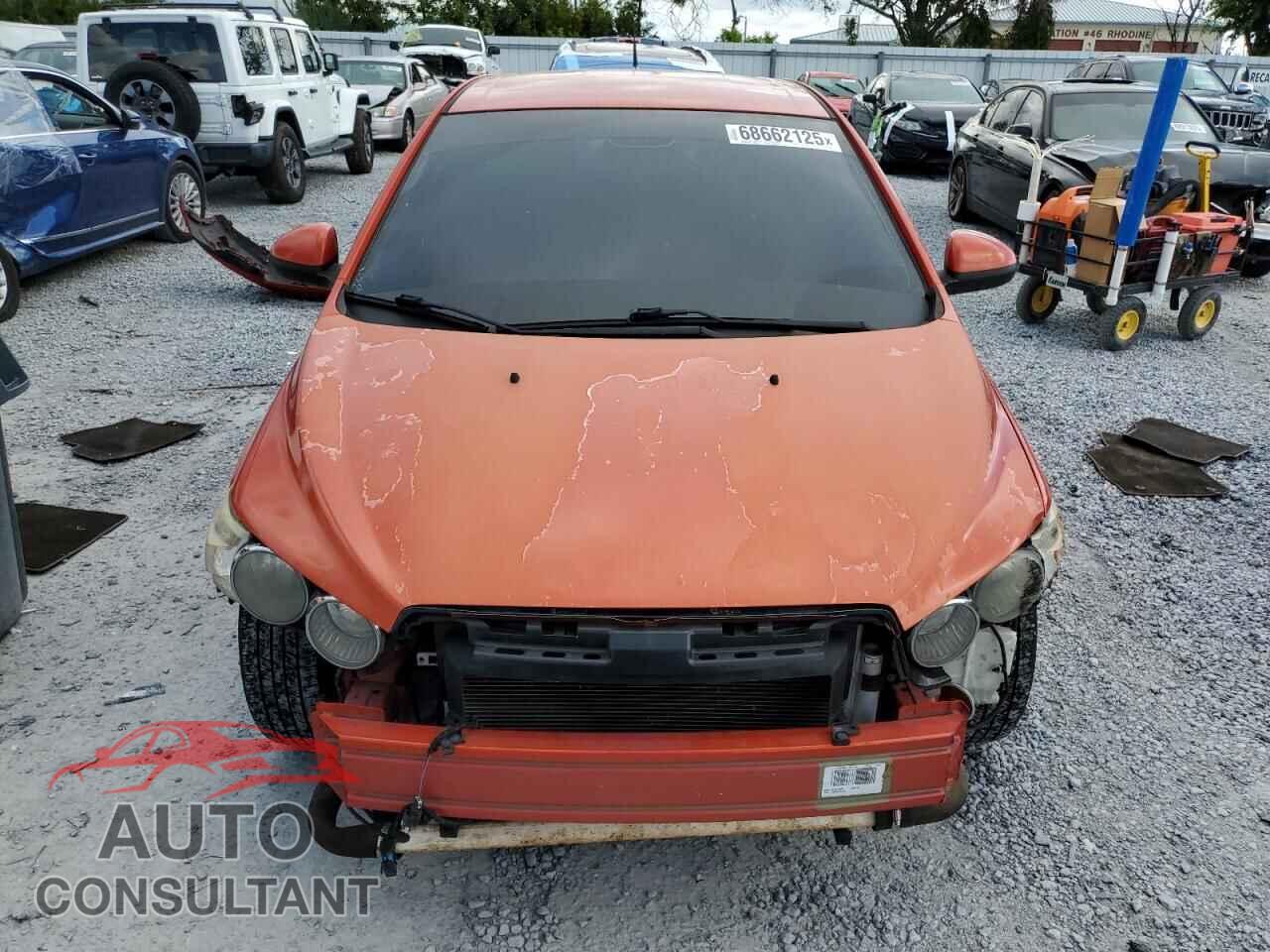 CHEVROLET SONIC 2012 - 1G1JD6SB0C4119084