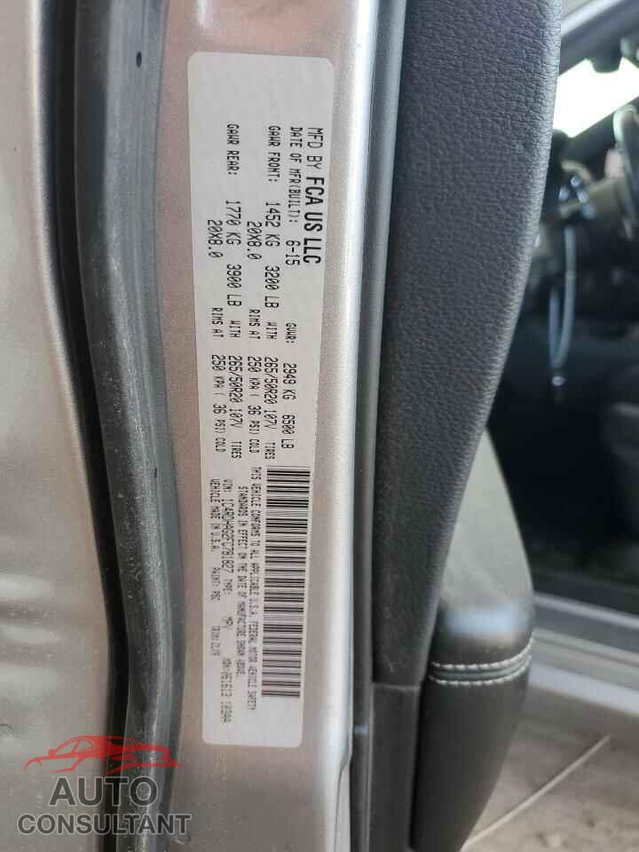 DODGE DURANGO 2015 - 1C4RDHAG2FC781827