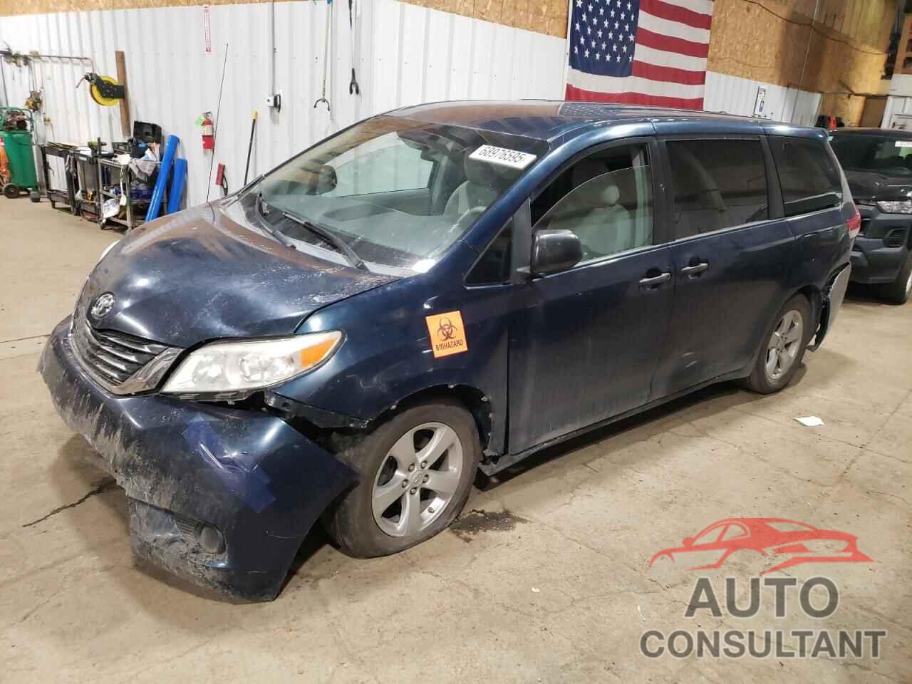 TOYOTA SIENNA 2011 - 5TDKA3DC6BS007370