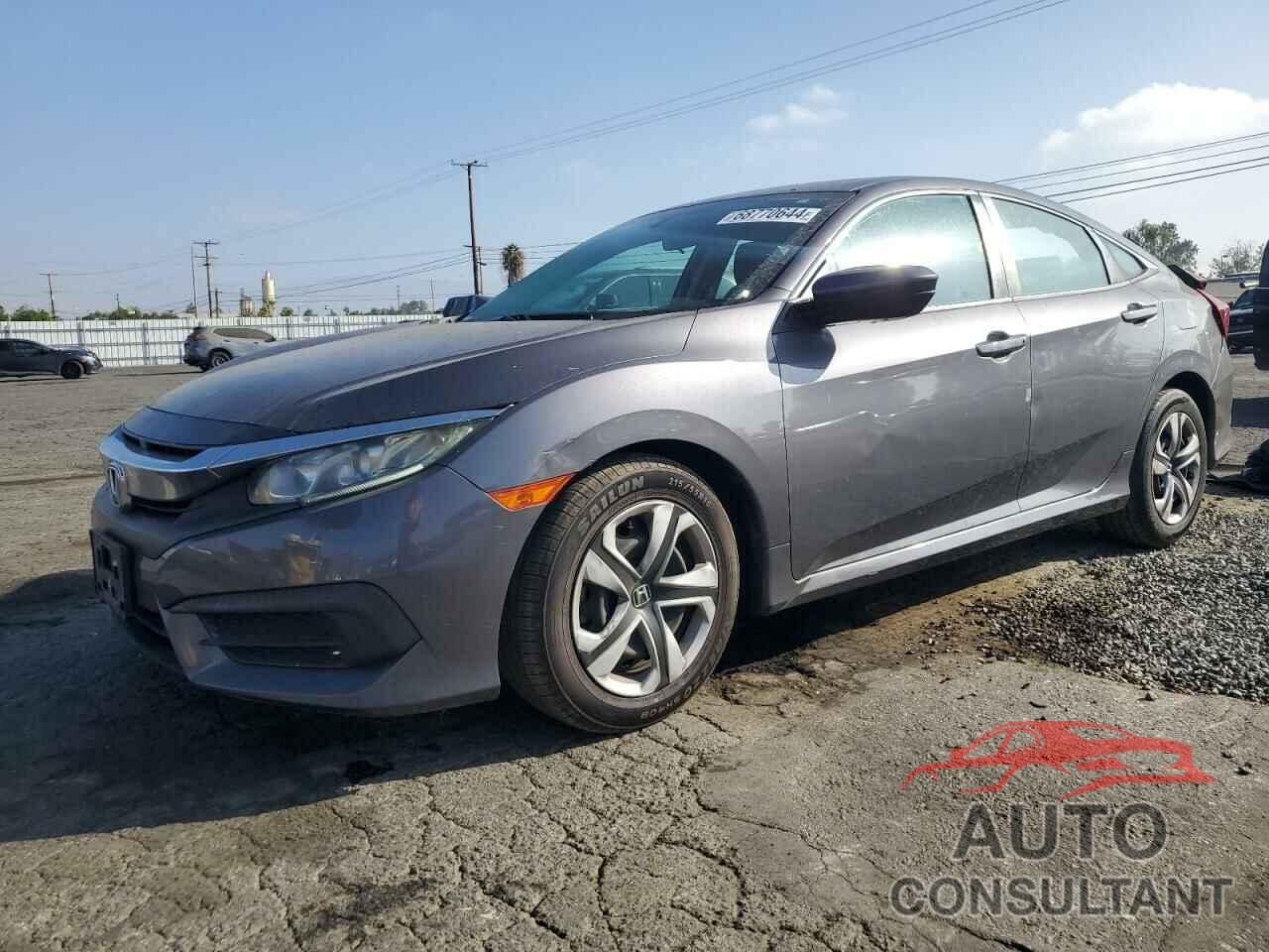 HONDA CIVIC 2017 - 2HGFC2F58HH547722