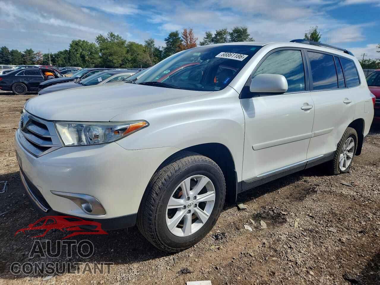 TOYOTA HIGHLANDER 2012 - 5TDBK3EH4CS172696