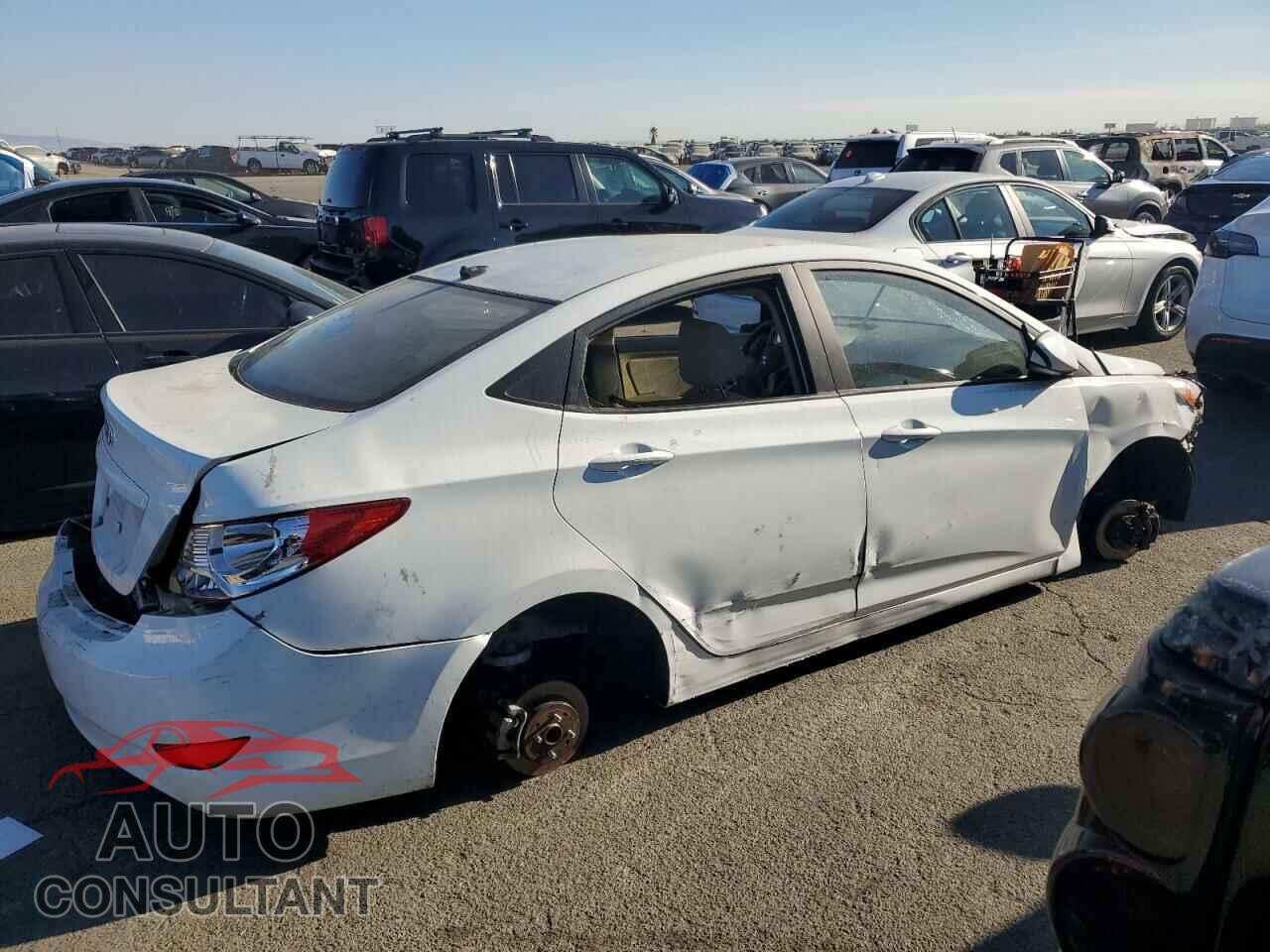 HYUNDAI ACCENT 2014 - KMHCU4AE2EU746948