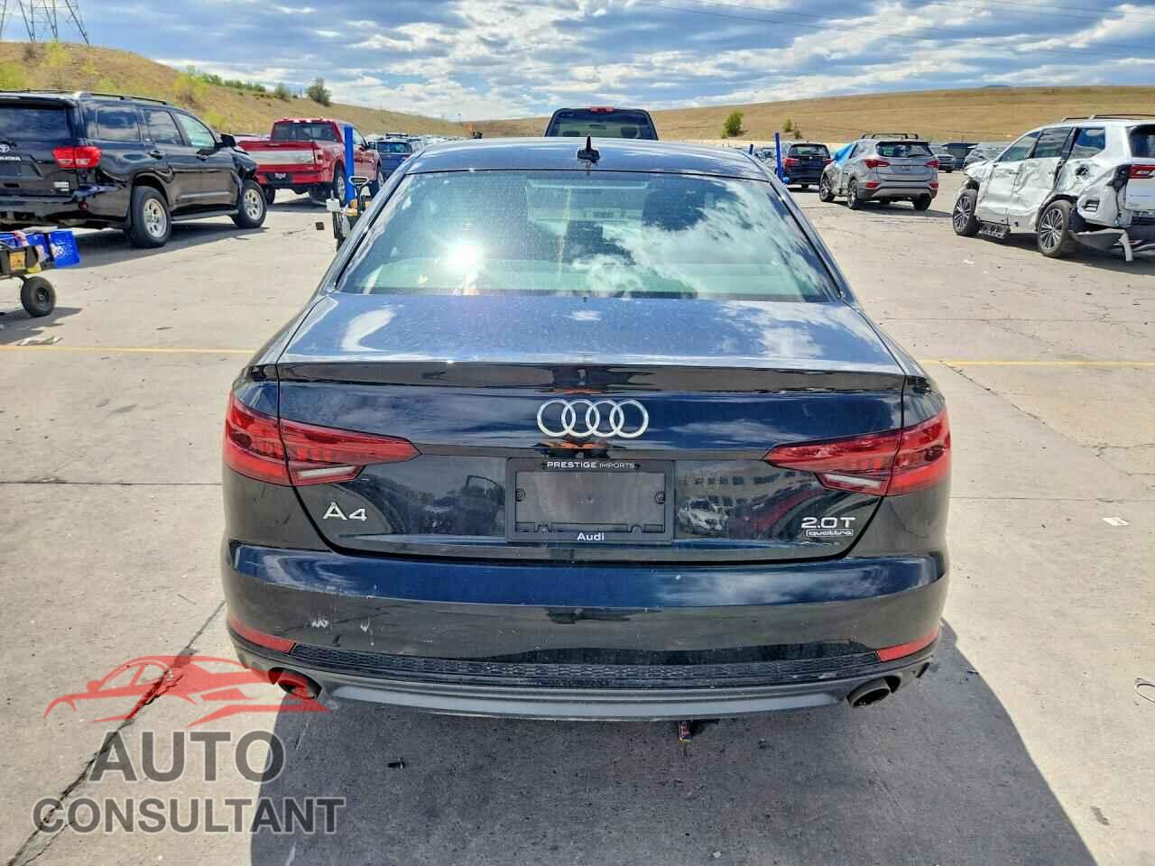 AUDI A4 2018 - WAUDNAF48JA163619