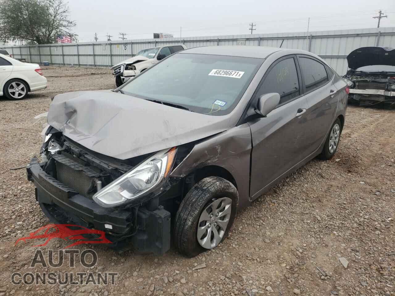HYUNDAI ACCENT 2017 - KMHCT4AEXHU369826